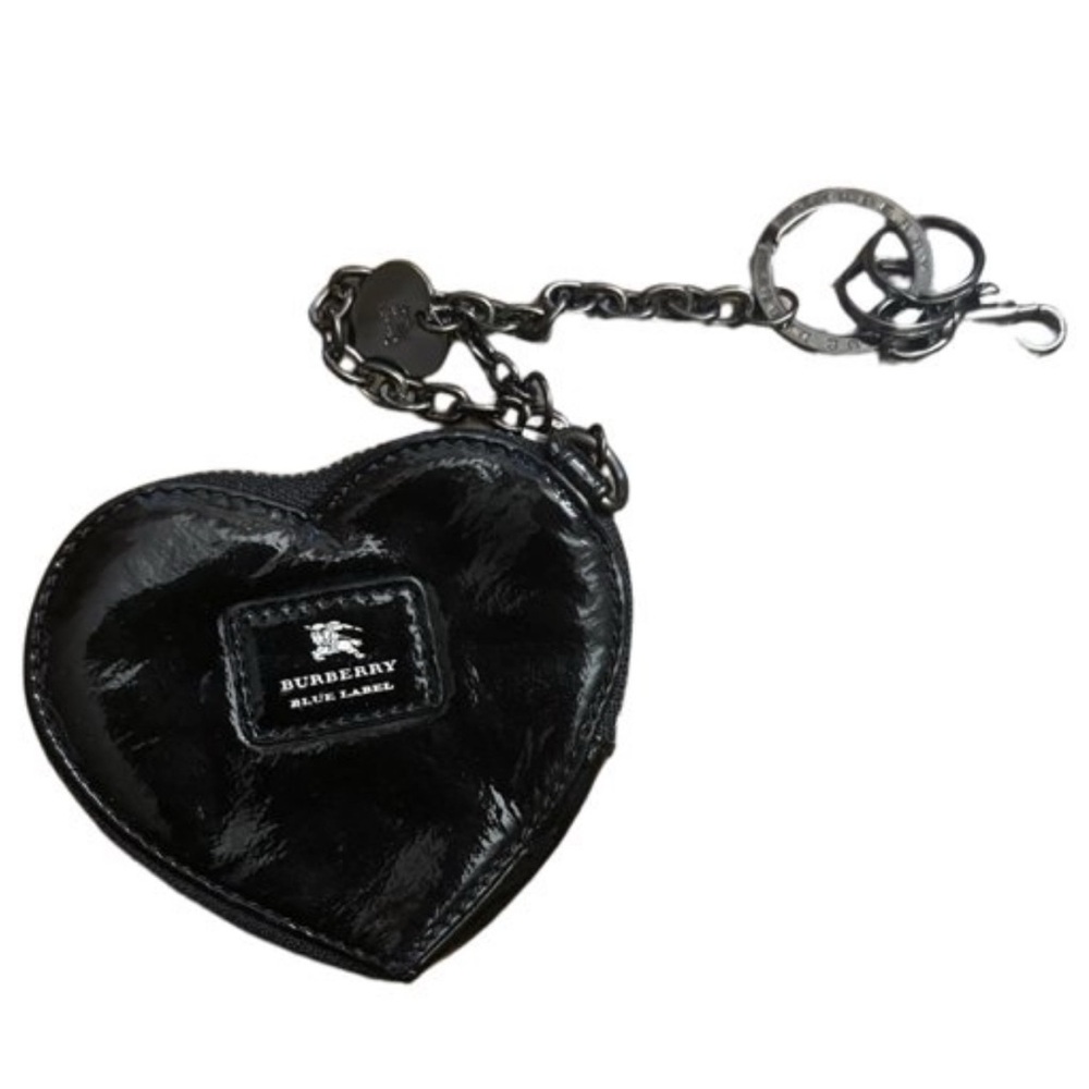 Burberry Black Heart Keychain